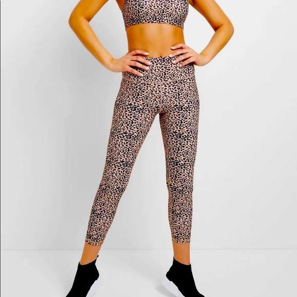 3/$40 ALL FENIX CHEETAH SAND 7/8 LEGGING - Picture 1 of 9